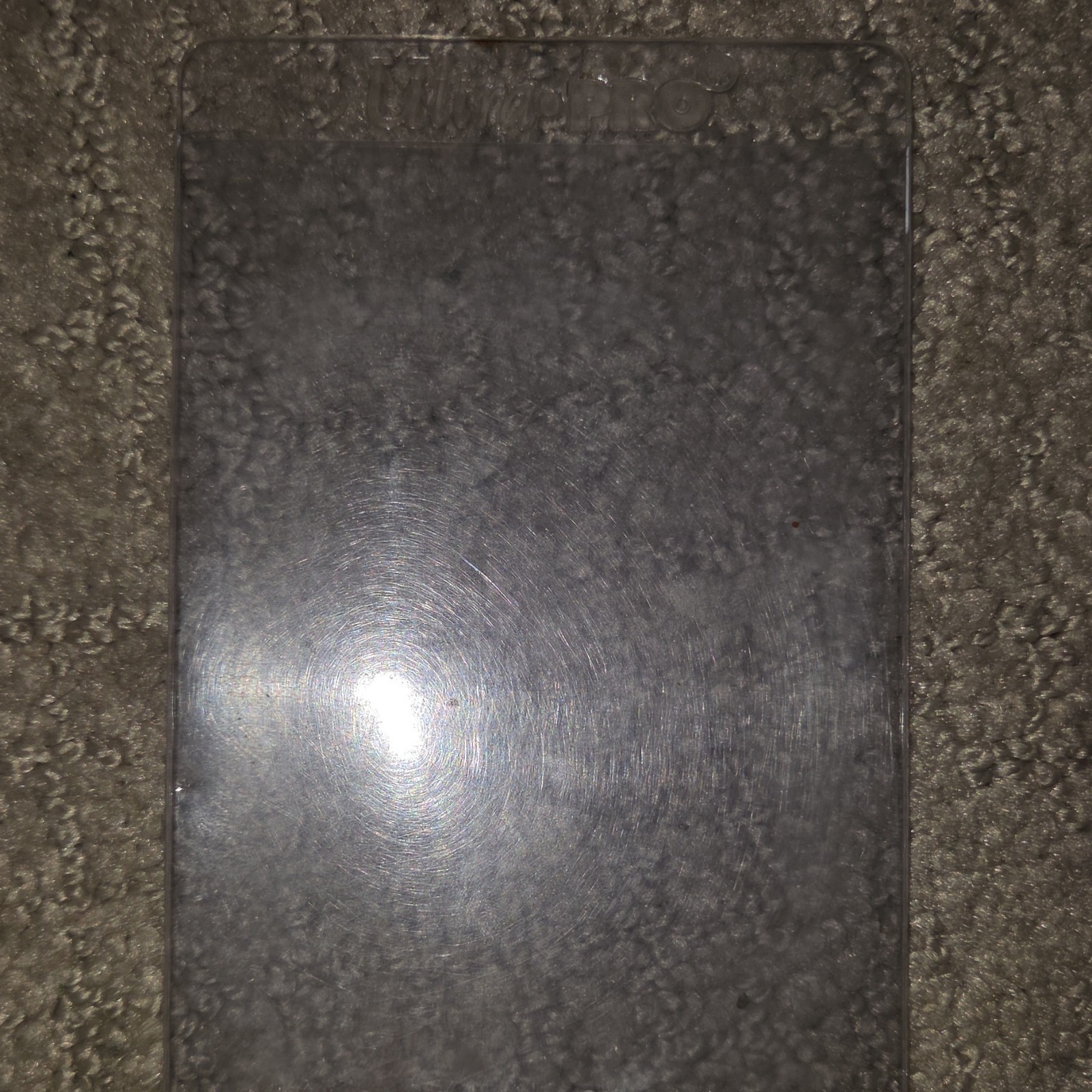 Crystal Clear Standard Trading Card Toploader Holder 35pt Plastic 3×4 in (1)