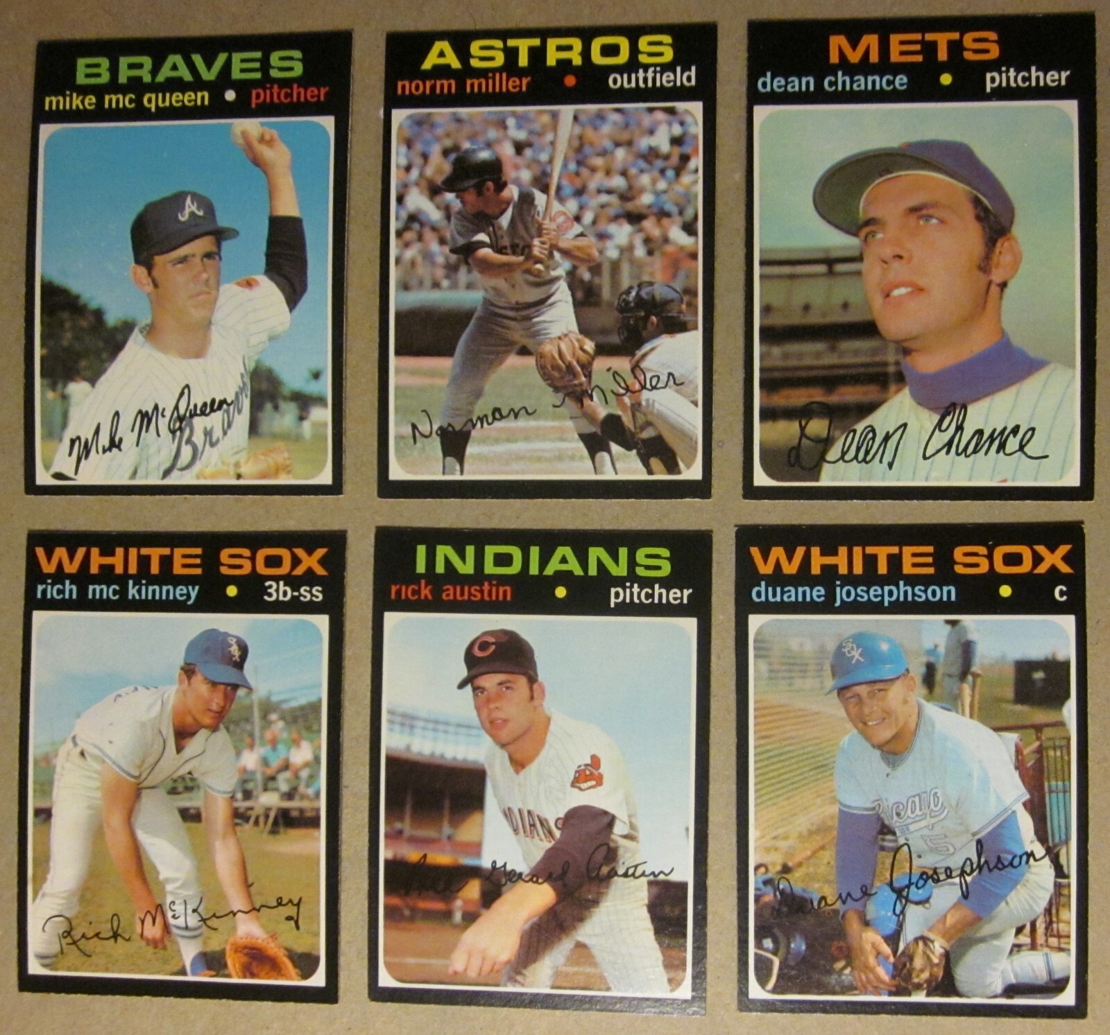 1971 Topps Baseball- Pich Choose Finish Your Set (#1-752) – NM, Ex-Mt