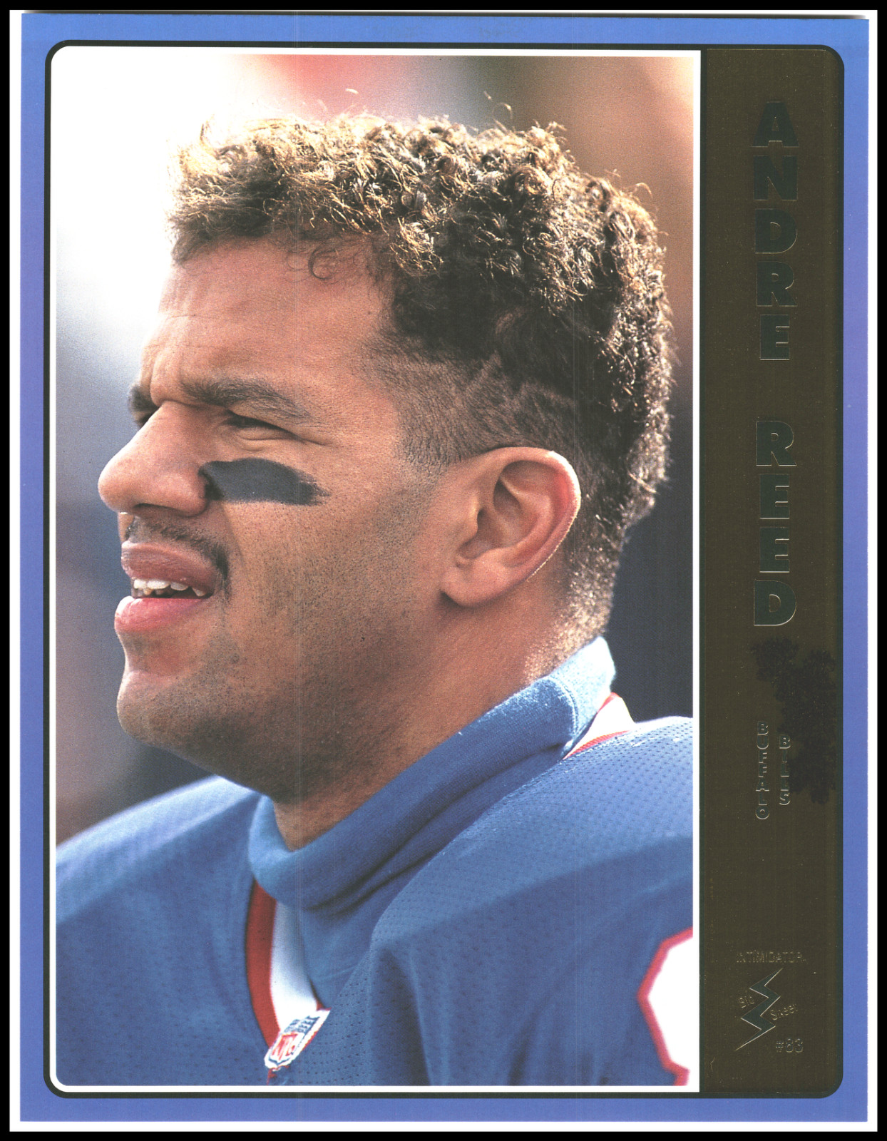 1992/93 Intimidator Bio Sheet NFL Football Card Complete Sealed Set