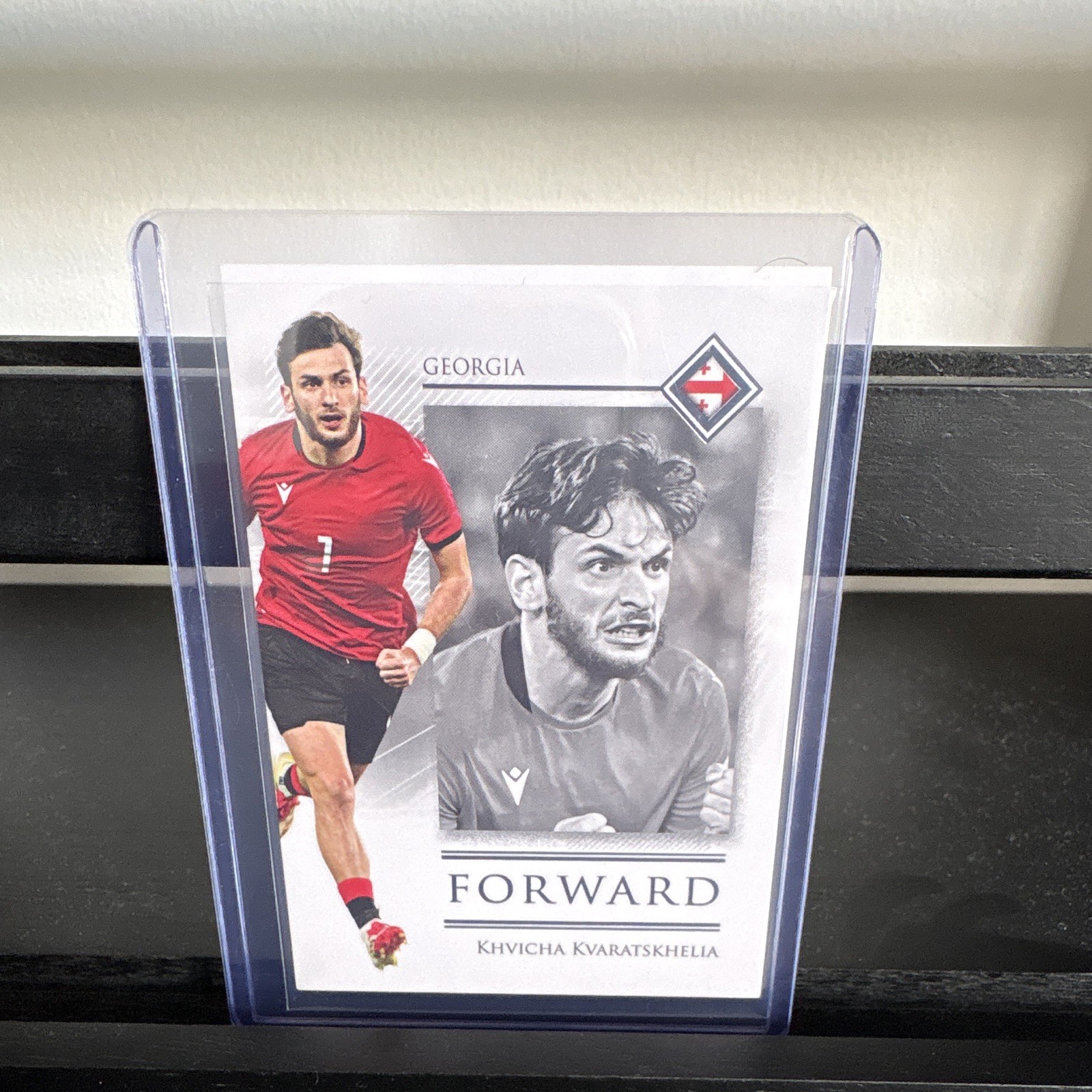 Futera 2025 Unique World Football Forward Khvicha Kvaratskhelia #074 Silver /69