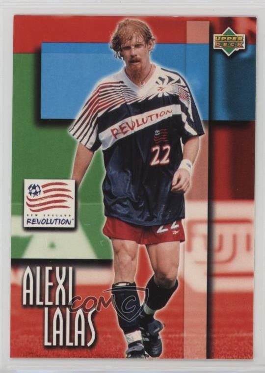 1997 Upper Deck Bandai MLS Alexi Lalas #33 4hj