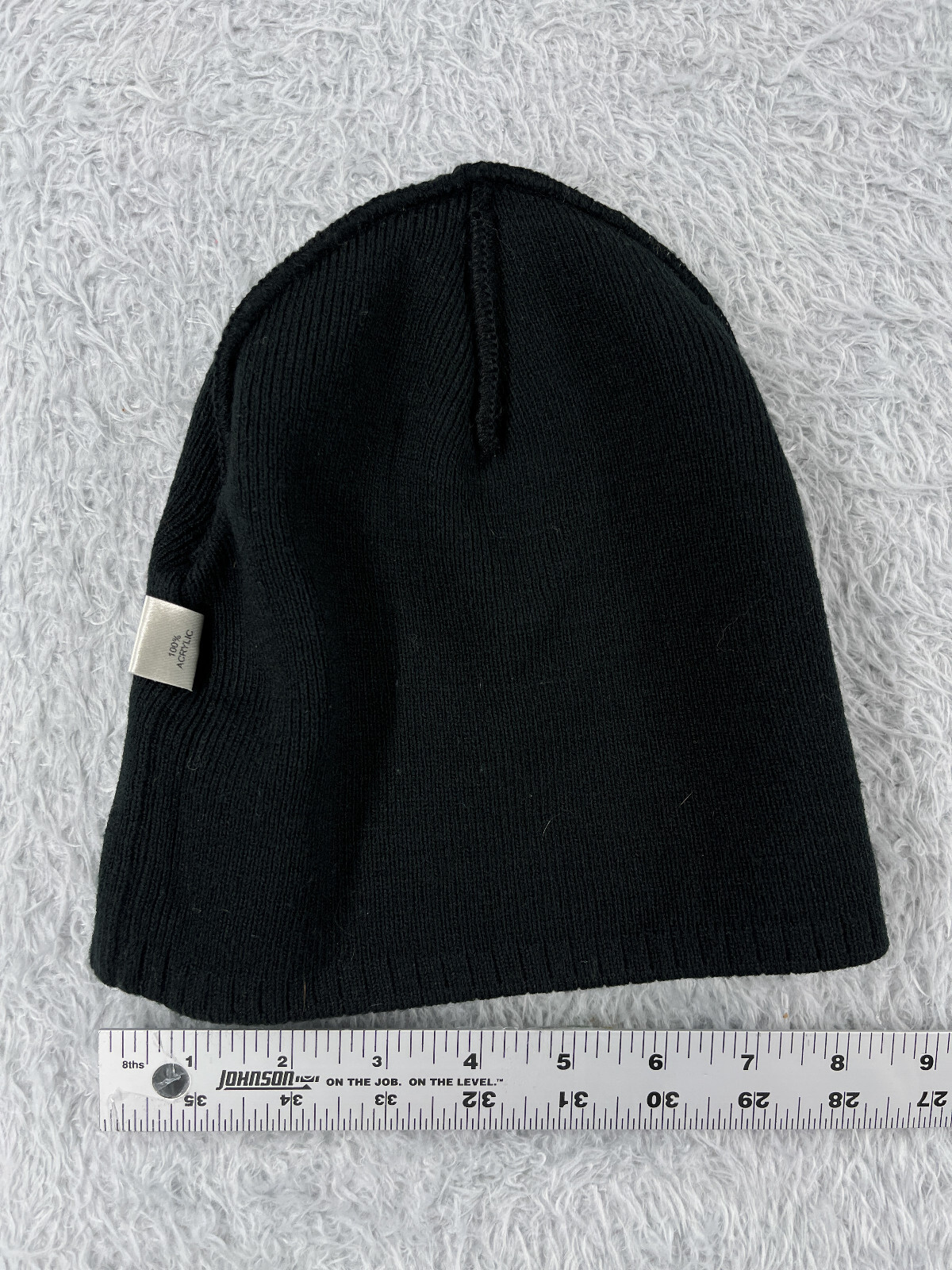 Utah Utes Beanie Toque Adult One Size Black Knit Acrylic Embroidered Richardson