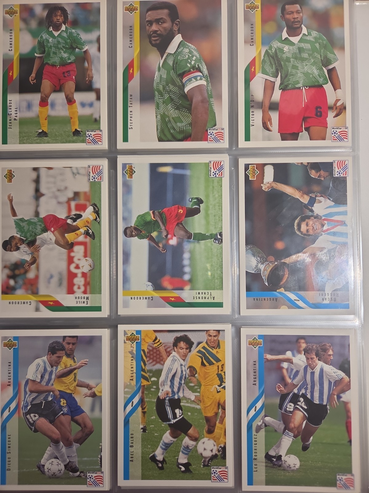 1994 Upper Deck World Cup USA Complete Set Cards #1-330 Mia Hamm Rookie Card!