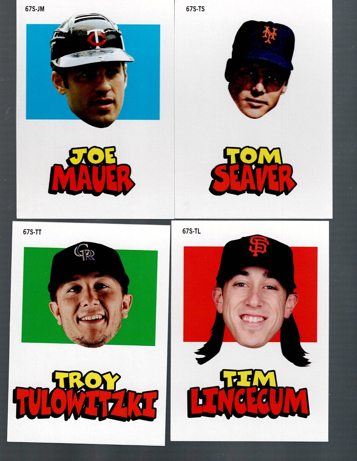 2012 Topps Archives Stickers – pick your card – FREE SHIPPING
