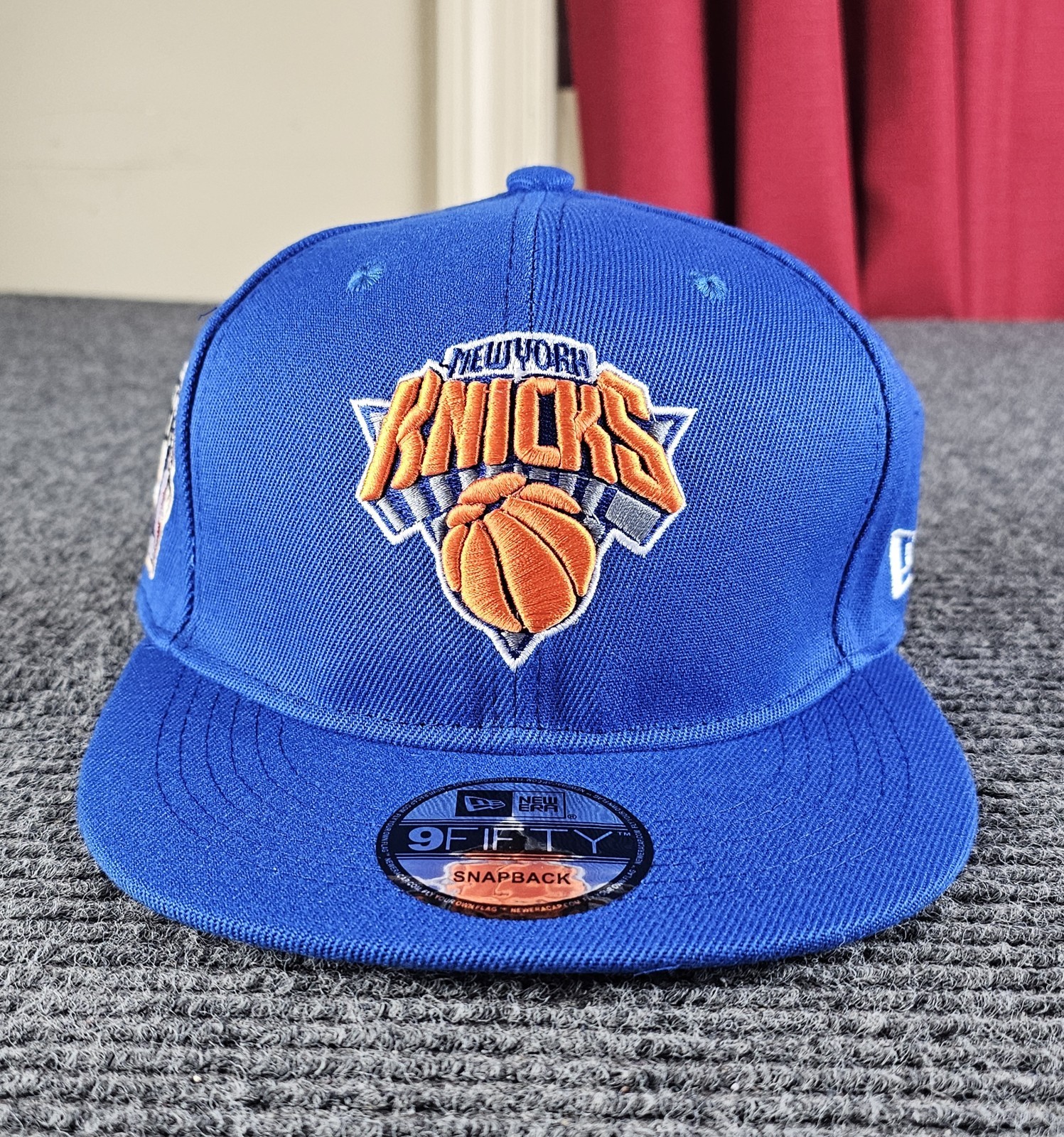 New York Knicks New Era 2026 NBA Finals Side Patch 9FIFTY Snapback Hat – NEW