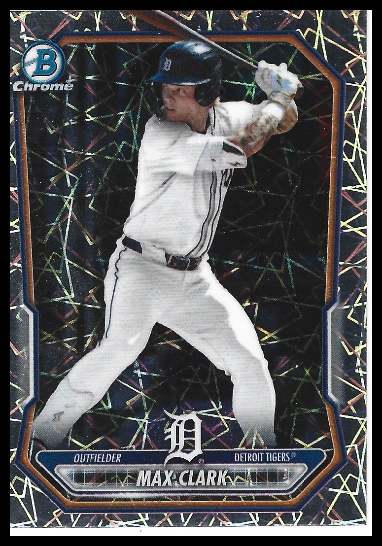 2026 Bowman #BCP-2 Max Clark Chrome Prospects Mojo Refractor