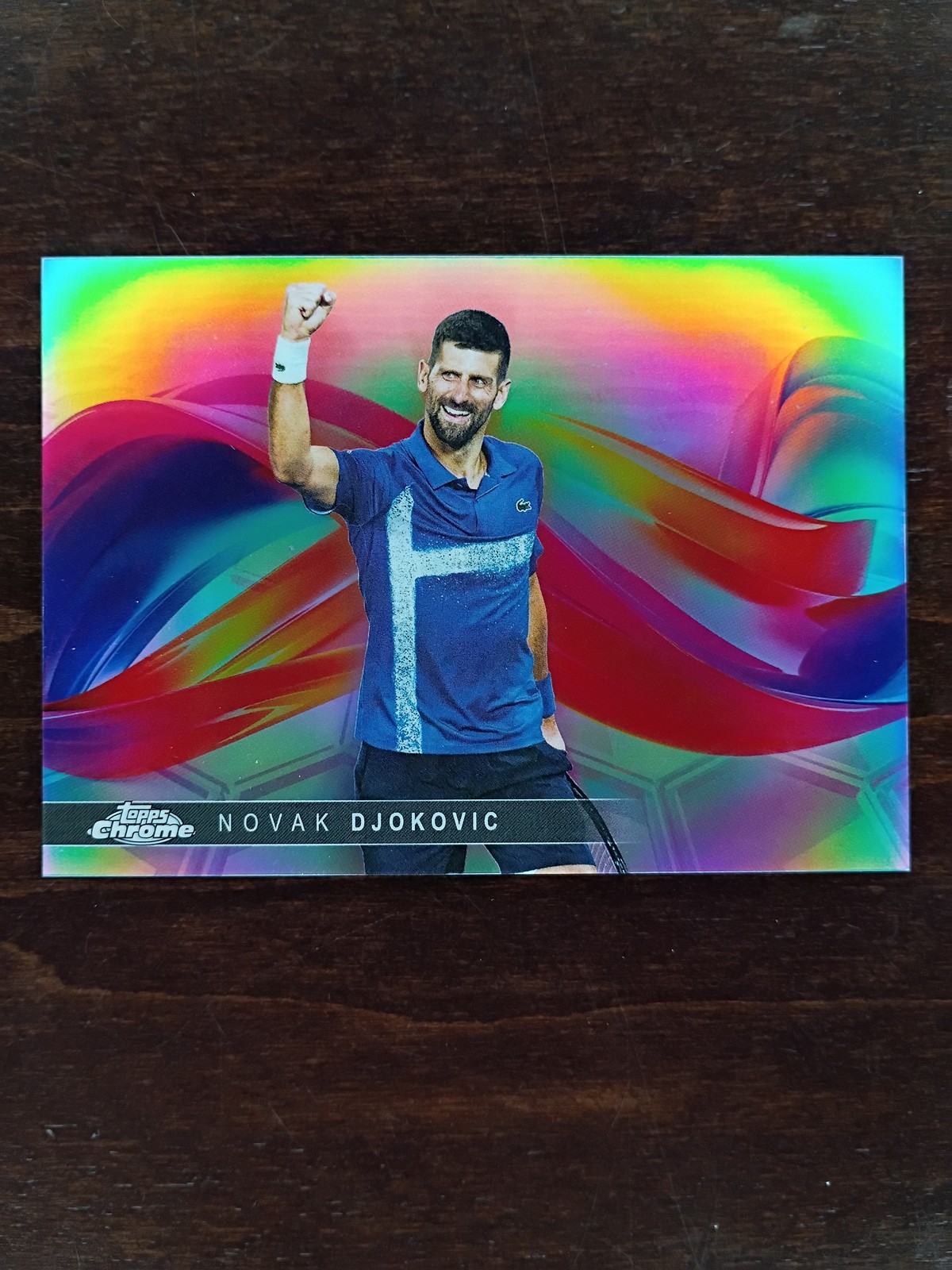 2025 Topps Chrome #HLX-14 Novak Djokovic Helix