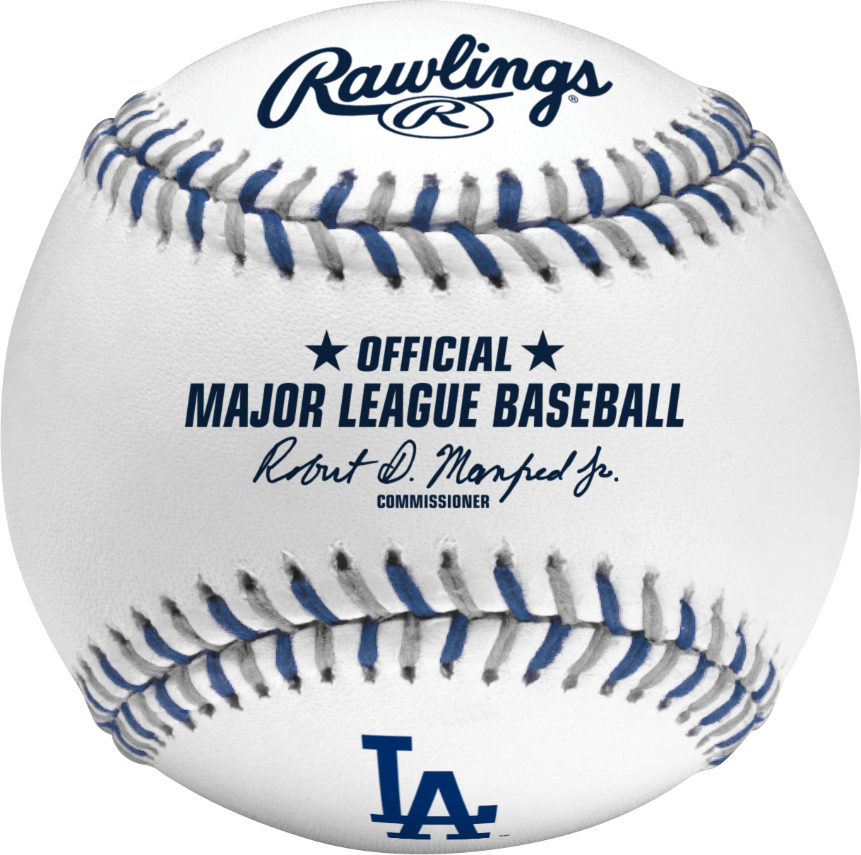 2025 LOS ANGELES DODGERS Team Stitch Ball Official Rawlings Baseball – Boxed