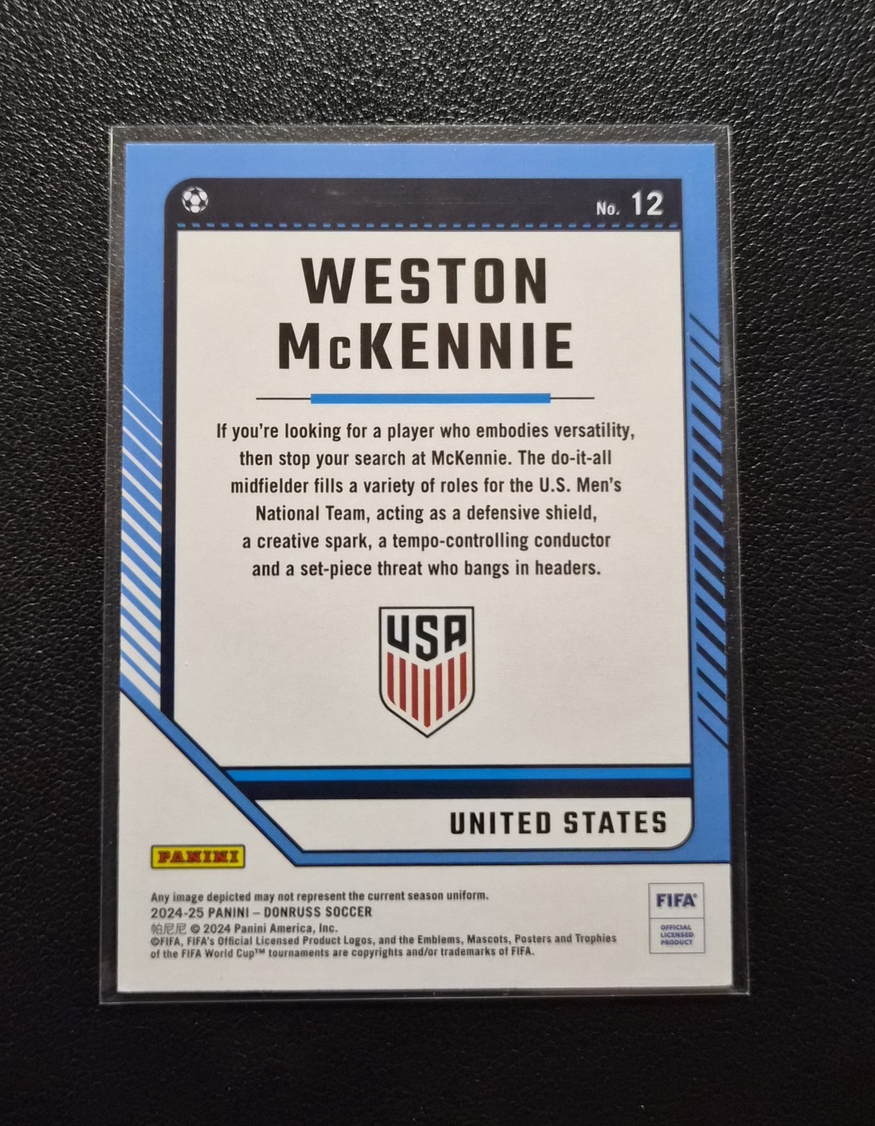 U.S. Soccer 5 Cards- AUTO PATCH NUMBERED – Pulisic Reyna McKennie Dest Aaronson