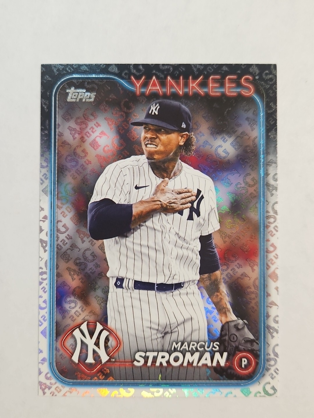 2024 Topps Baseball All-Star Game Logo #631 Marcus Stroman ASG Rainbow Foil