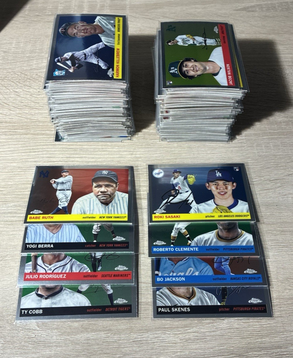 2025 Topps Chrome Platinum Anniversary #251-500 COMPLETE YOUR SET You Pick RC