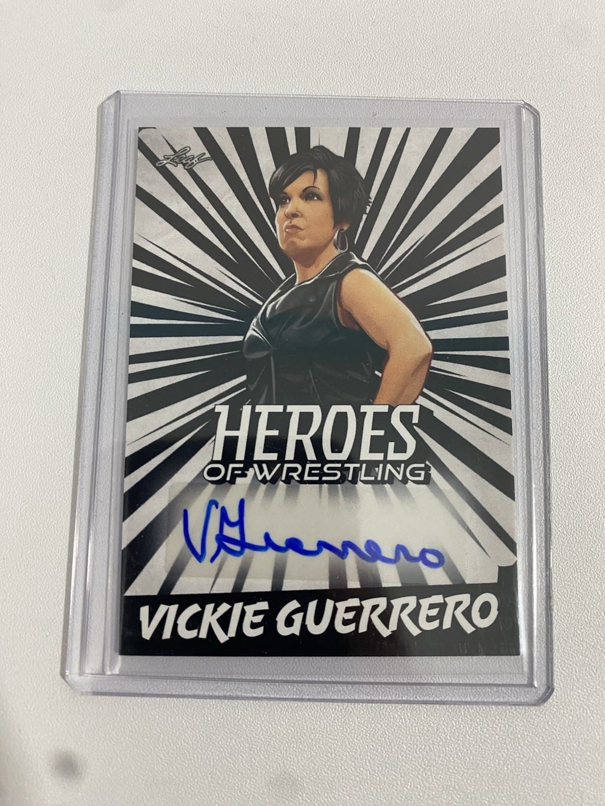 2023 Leaf Heroes of Wrestling Vickie Guerrero Autograph Auto White