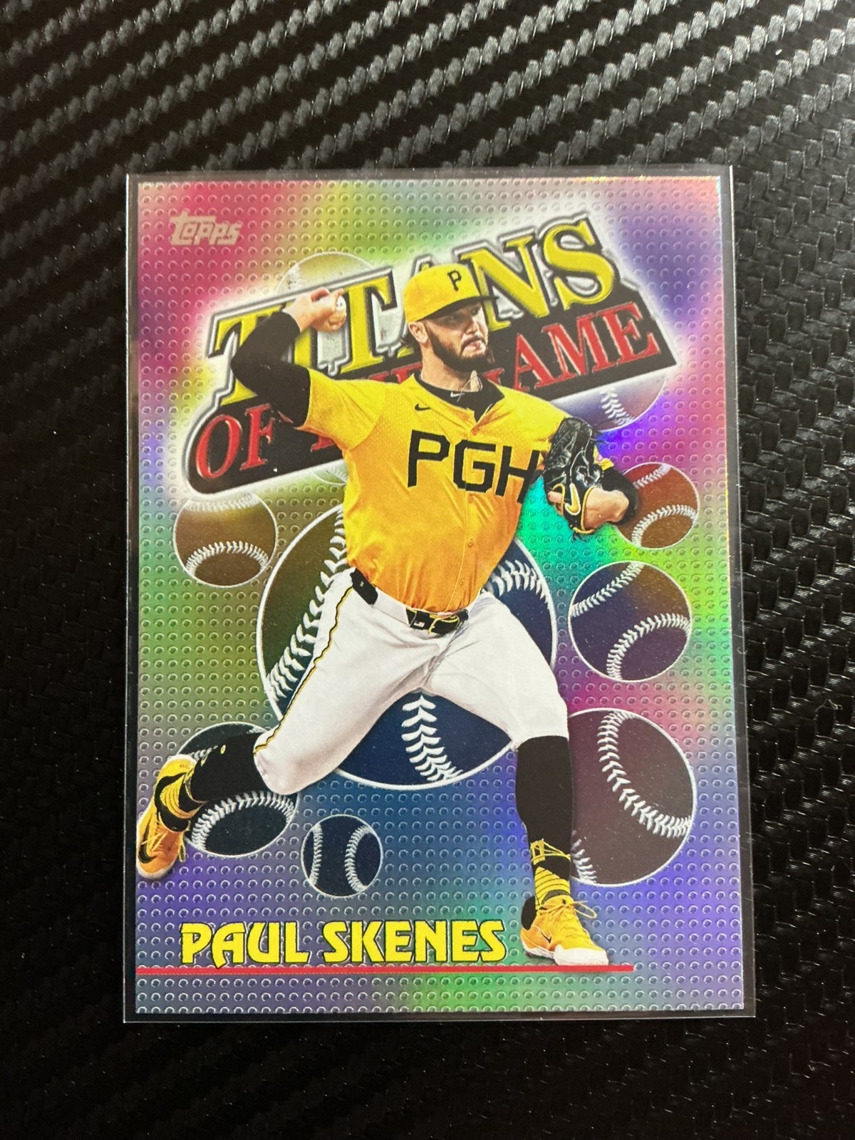 Paul Skenes #TOG-14 Titans Of The Game – 2026 Topps Series 1 – MLB Baseball