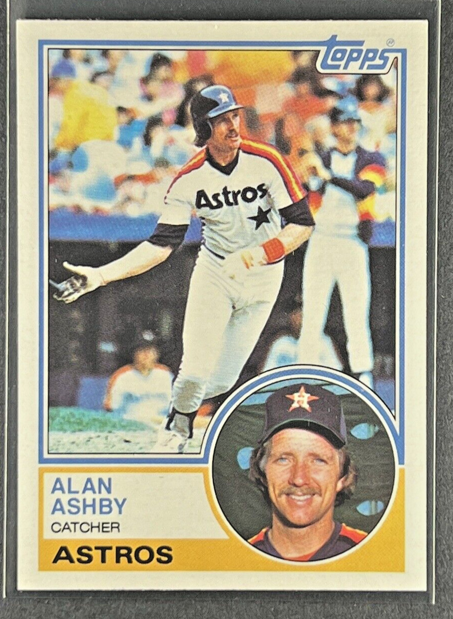 Alan Ashby 1983 Topps Baseball #774 Houston Astros