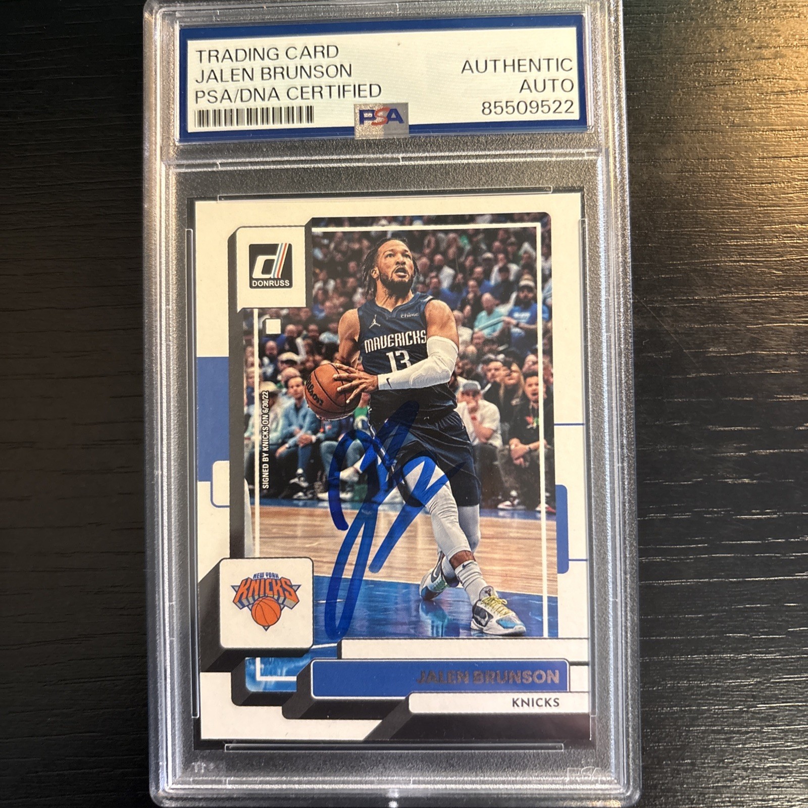 2022-23 Panini Donruss – Jalen Brunson #15 Autographed
