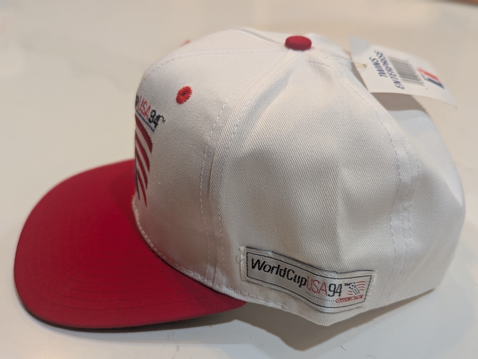 Vintage 1994 Official FIFA Soccer World Cup USA USMNT Snapback NWT Mint