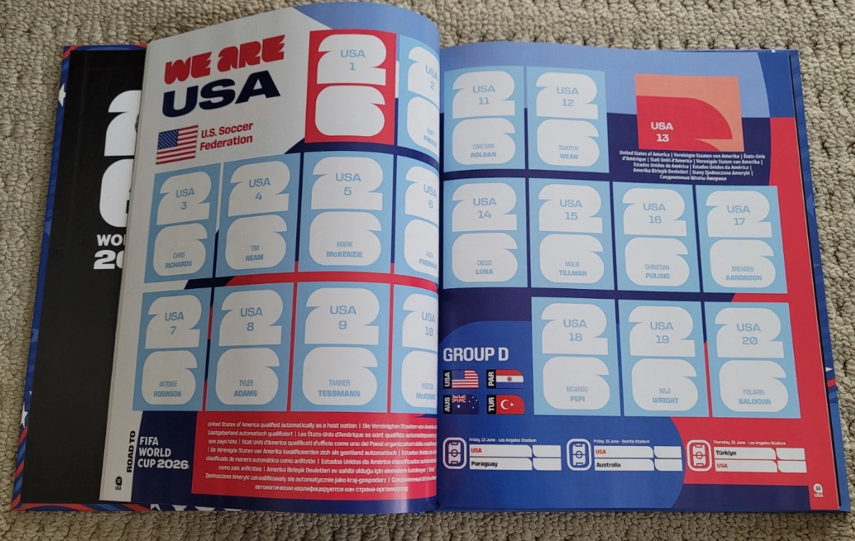 Special Edition Panini FIFA World Cup 2026 US Hardcover Sticker Album NEW