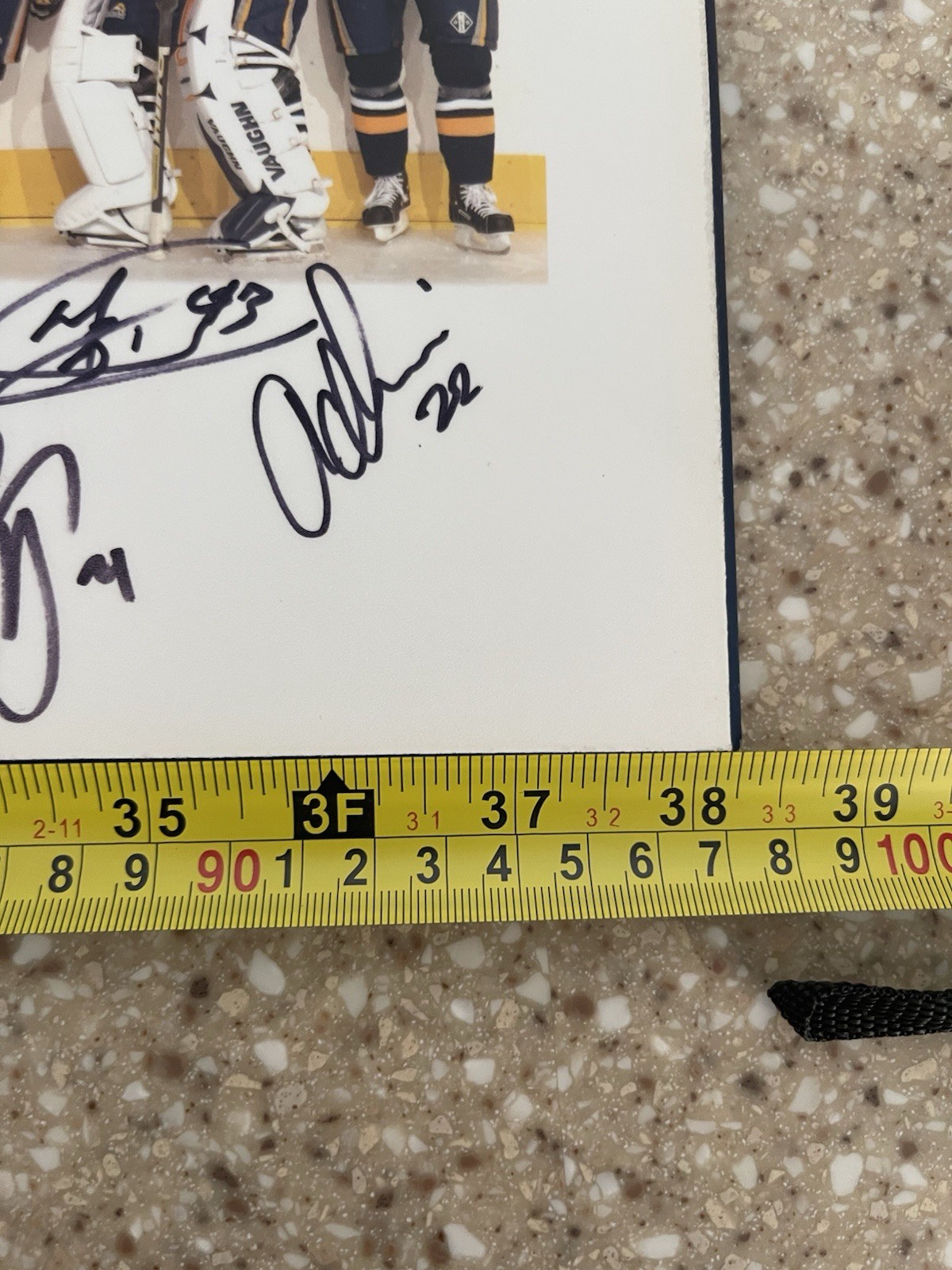 2006/07 Presidents Trophy Champ Buffalo Sabres Team Signed Photo Plaque 22 Autos