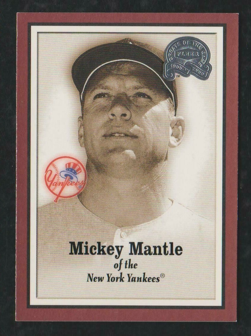 2000 FLEER GREATS OF THE GAME BASEBALL YOU PICK – NMMT ** FREE SHIPPING **