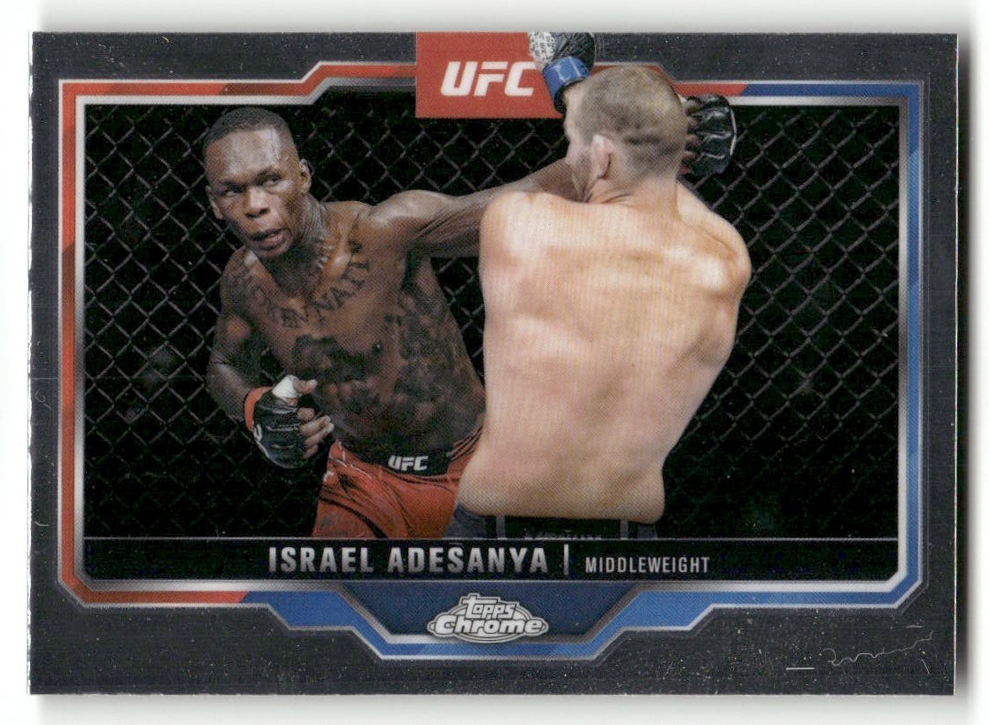 2025 Topps Chrome UFC 1-200 Base Cards Singles – Complete A Set