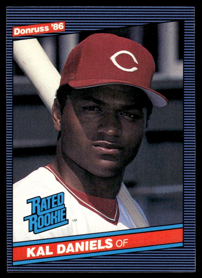 1986 Donruss Kal Daniels Rookie #27