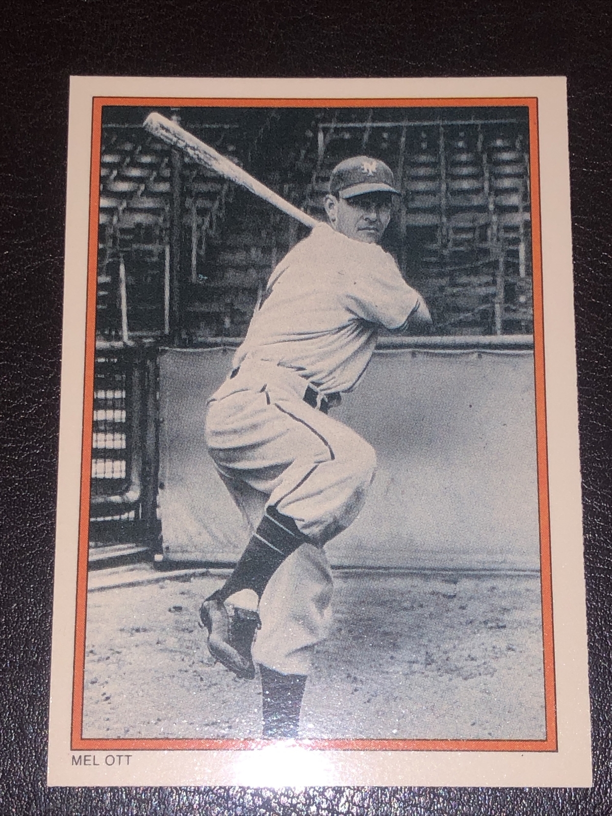 1985 Topps Circle K Promo Mel Ott New York Giants #12 HOF Nice Baseball Card