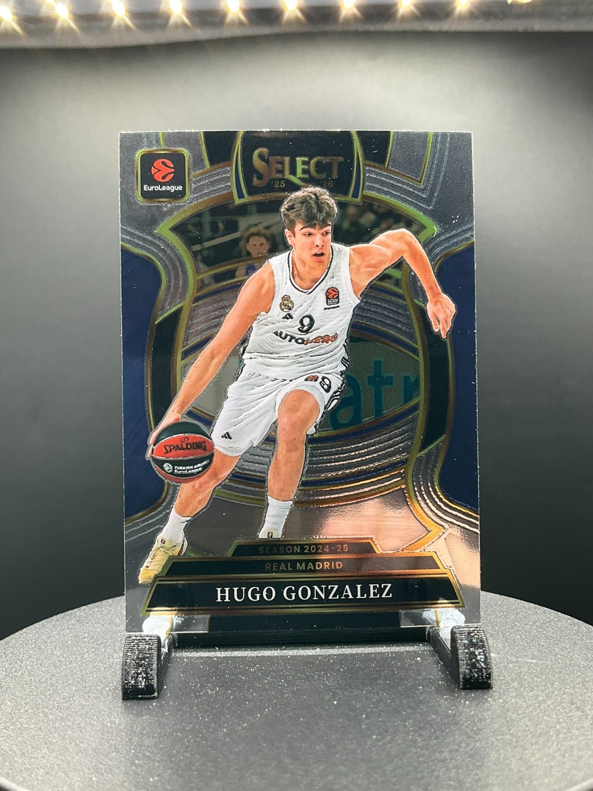 2025-26 Panini Select EuroLeague #40 Hugo Gonzalez, Real Madrid