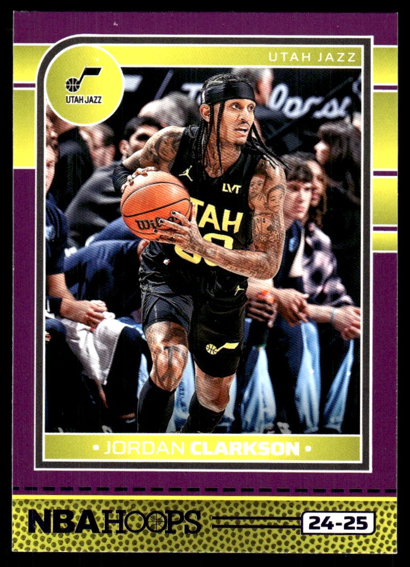 Jordan Clarkson 2024-25 Hoops #2 Utah Jazz NBA READ FREE SHIPPING AutographDen