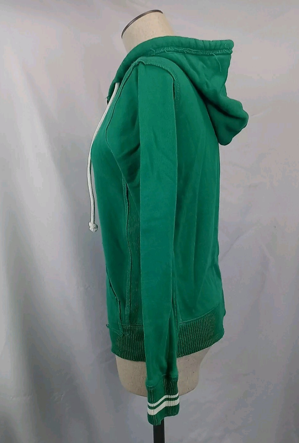 Mitchell & Ness Jacket Distressed-Women’s Size Small Hoodie Jacket Full Zip