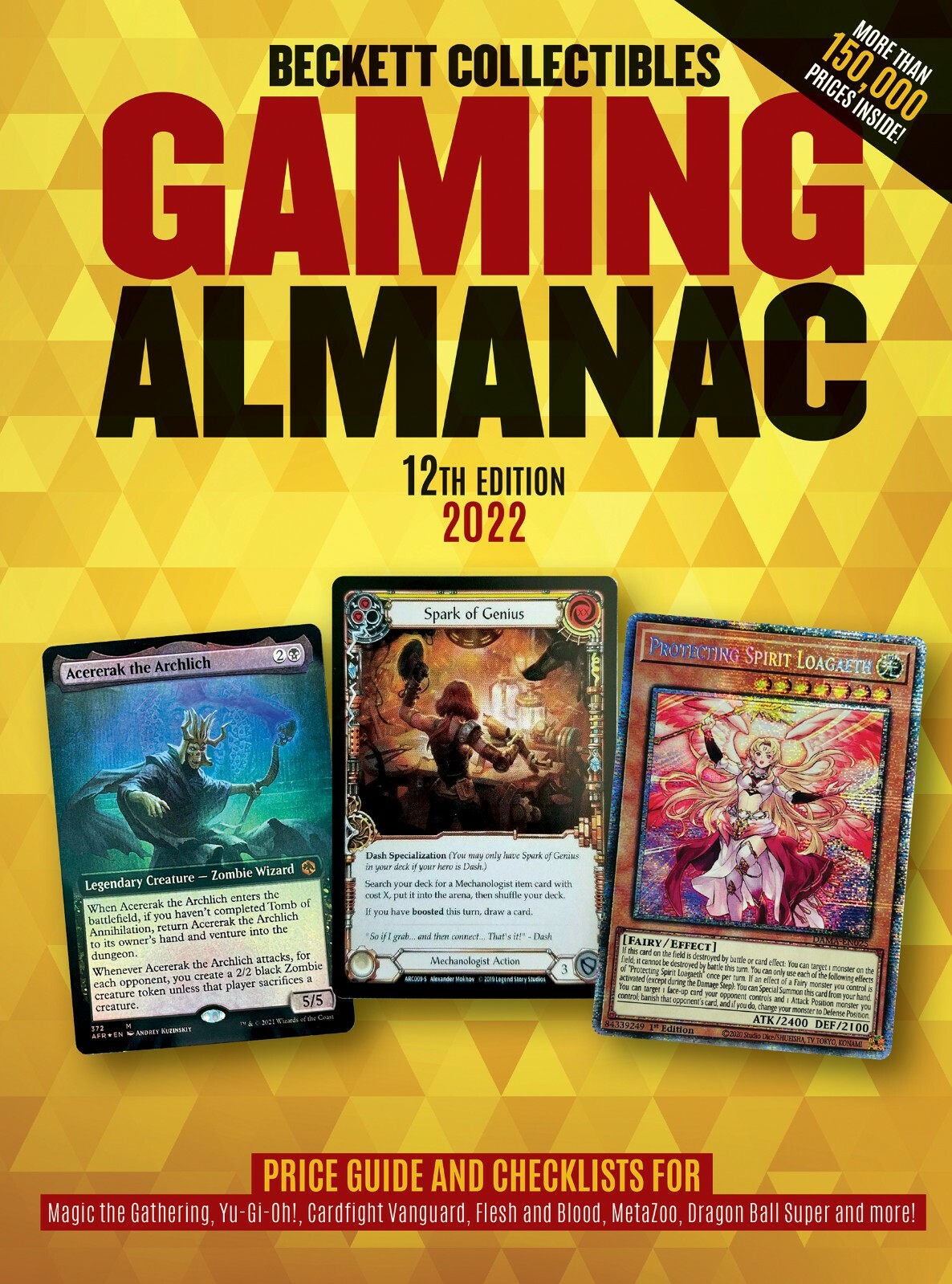 New 2025 Beckett Collectible GAMING ALMANAC Card Price Guide 15th Edition Sealed