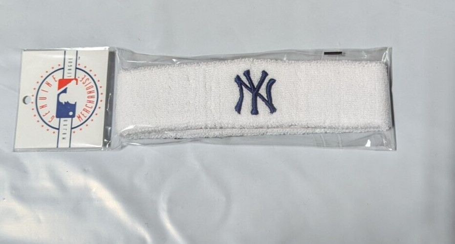 New York Yankees NY Headband – White! Ear Warmer – Keep warm this winter
