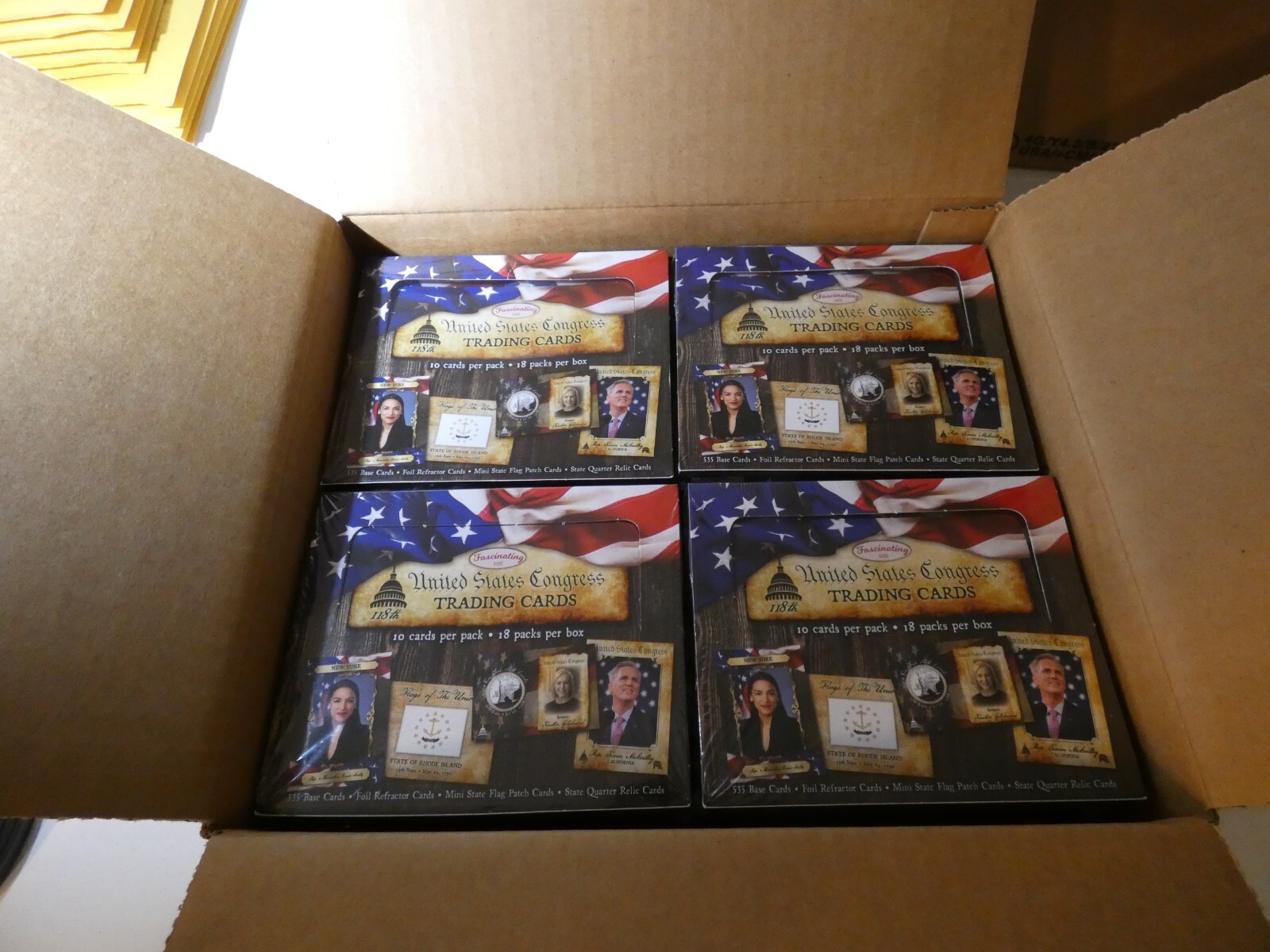 2023 Fascinating Cards 118th United States Congress Factory Sealed Box
