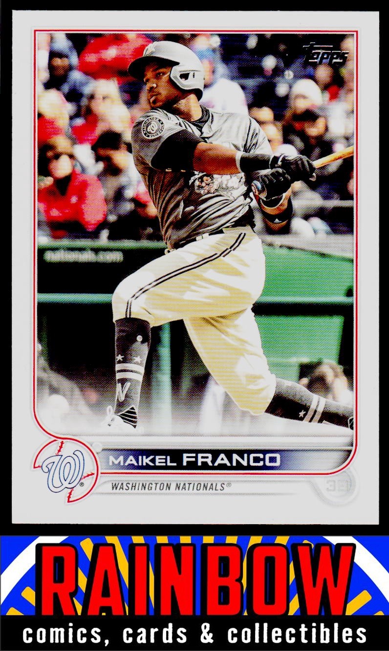 2022 Topps Update #US179 Maikel Franco Washington Nationals