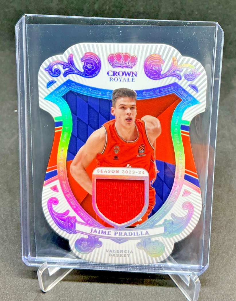 2023/24 Crown Royale Euroleague Coat Of Arms JAIME PRADILLA Jersey Patch *QTY
