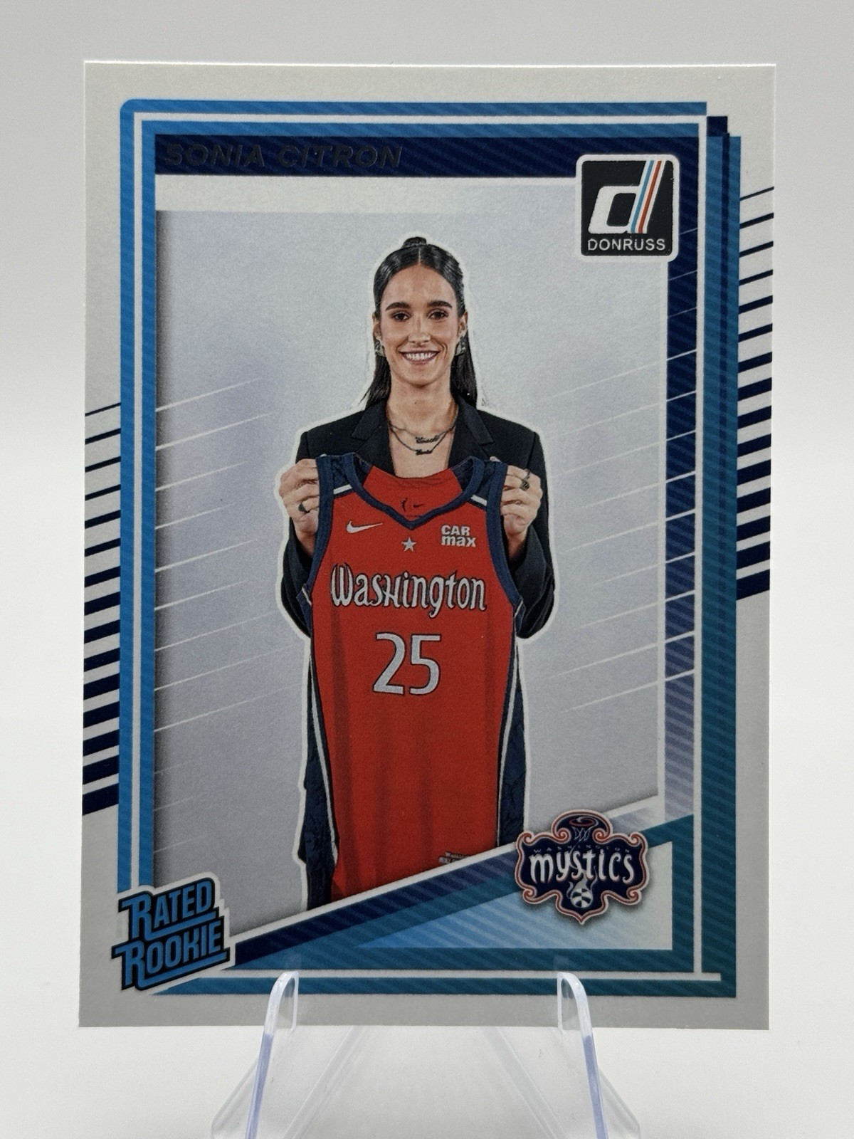 💙 2025 Donruss WNBA Rated Rookie – Sonia Citron #87 – Washington Mystics