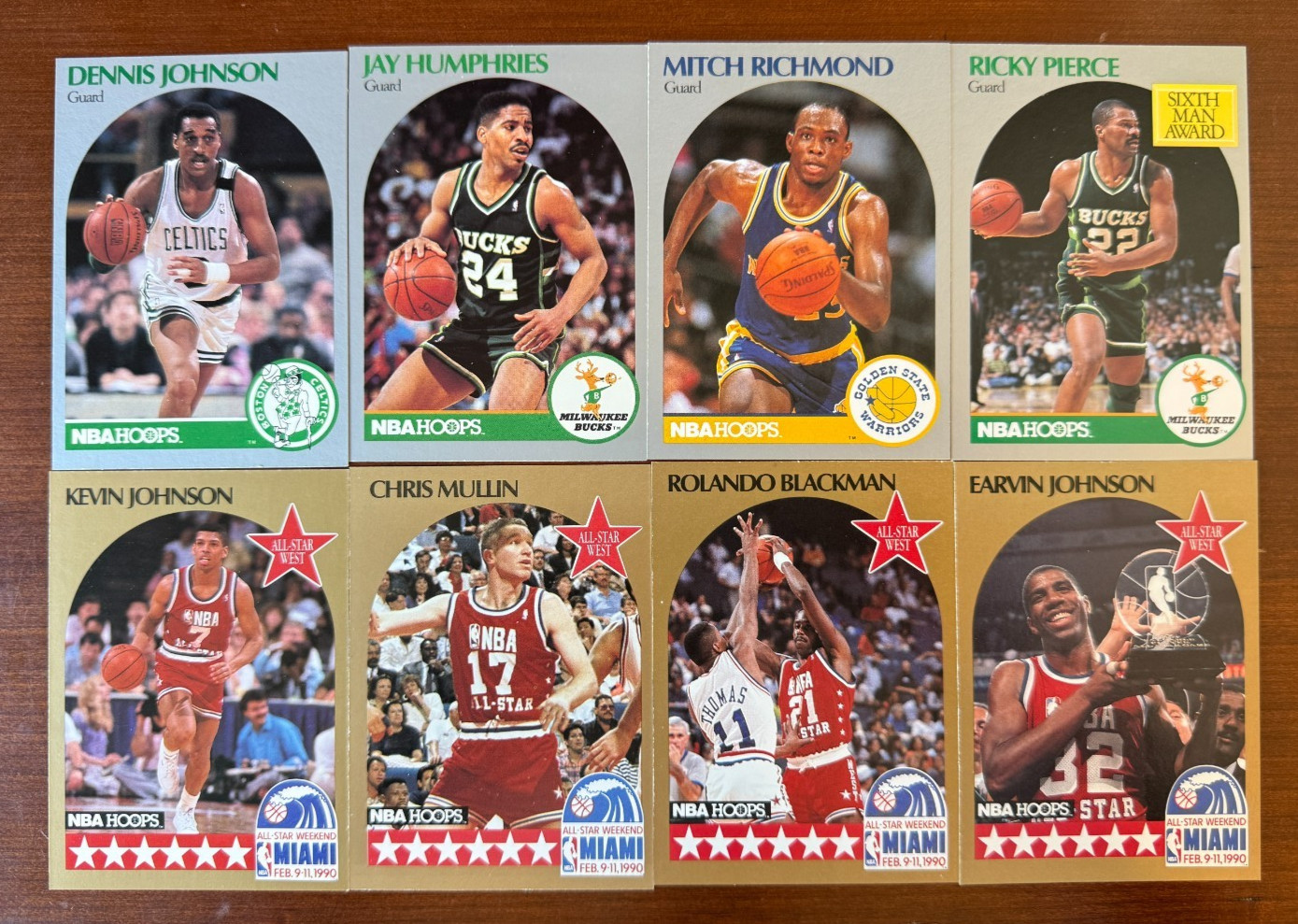 1990 NBA Hoops Basketball Cards Complete Your Set U-Pick