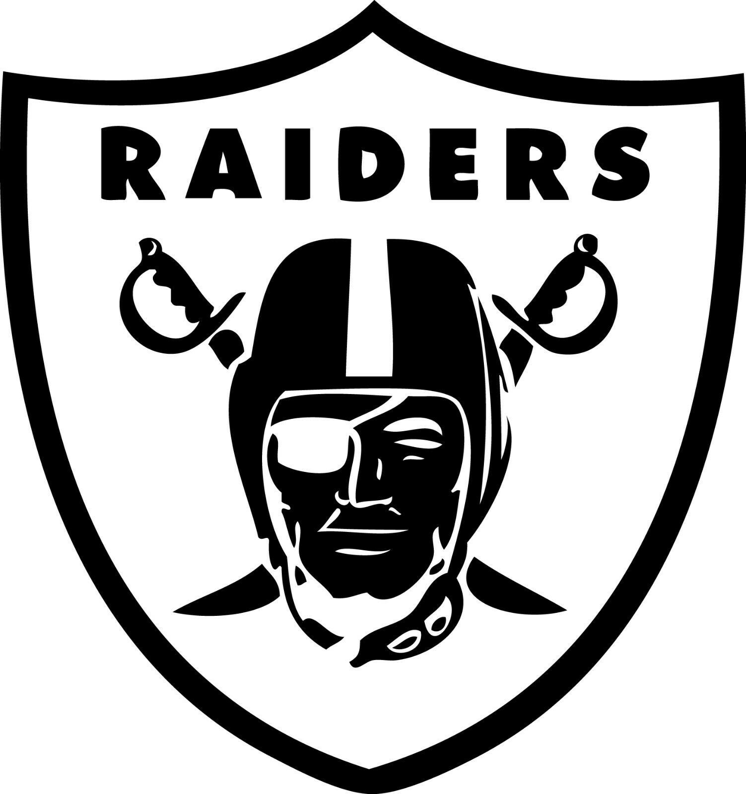 RAIDERS Vinyl Die Cut Car Decal – FREE SHIPPING