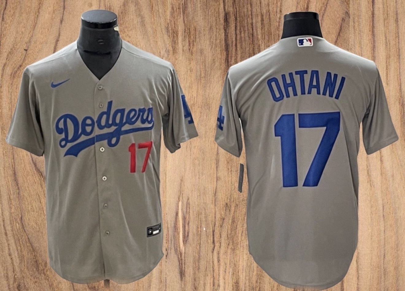 Los Angeles Dodgers Ohtani Gray Jerseys Small Medium Large And XXL