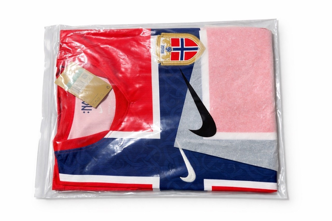 Norway National Team Soccer/Football Jersey Red Blue White