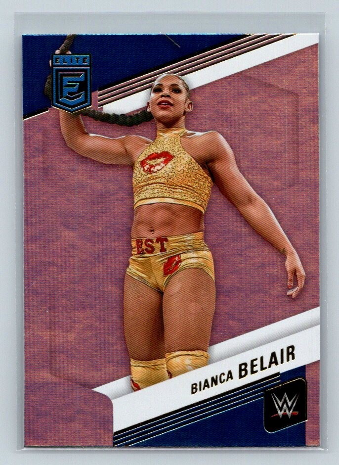 2023 Donruss Elite WWE SmackDown #26 Bianca Belair Wrestling Card NOT PINK