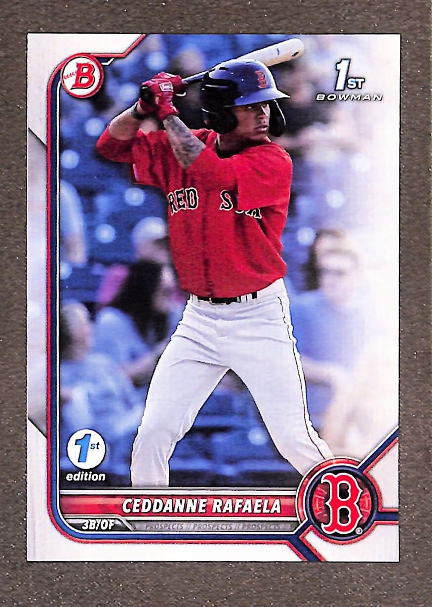 2022 Bowman 1st Edition #BPPF-61 Ceddanne Rafaela
