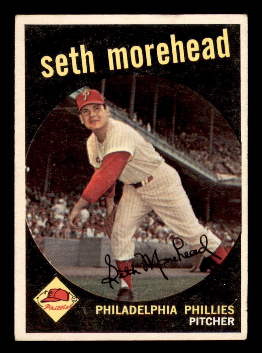 1959 Topps Baseball #253 Seth Morehead VG/EX *d3