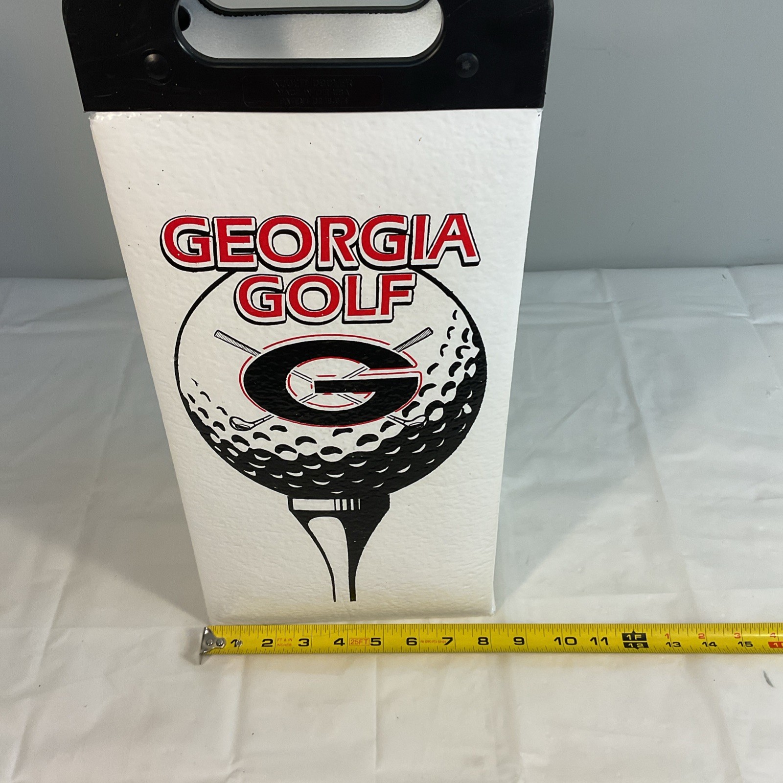 Georgia Bulldogs Golf Koolit Cooler Beer Bag Handle 90s Party Y2K Vintage Dawgs