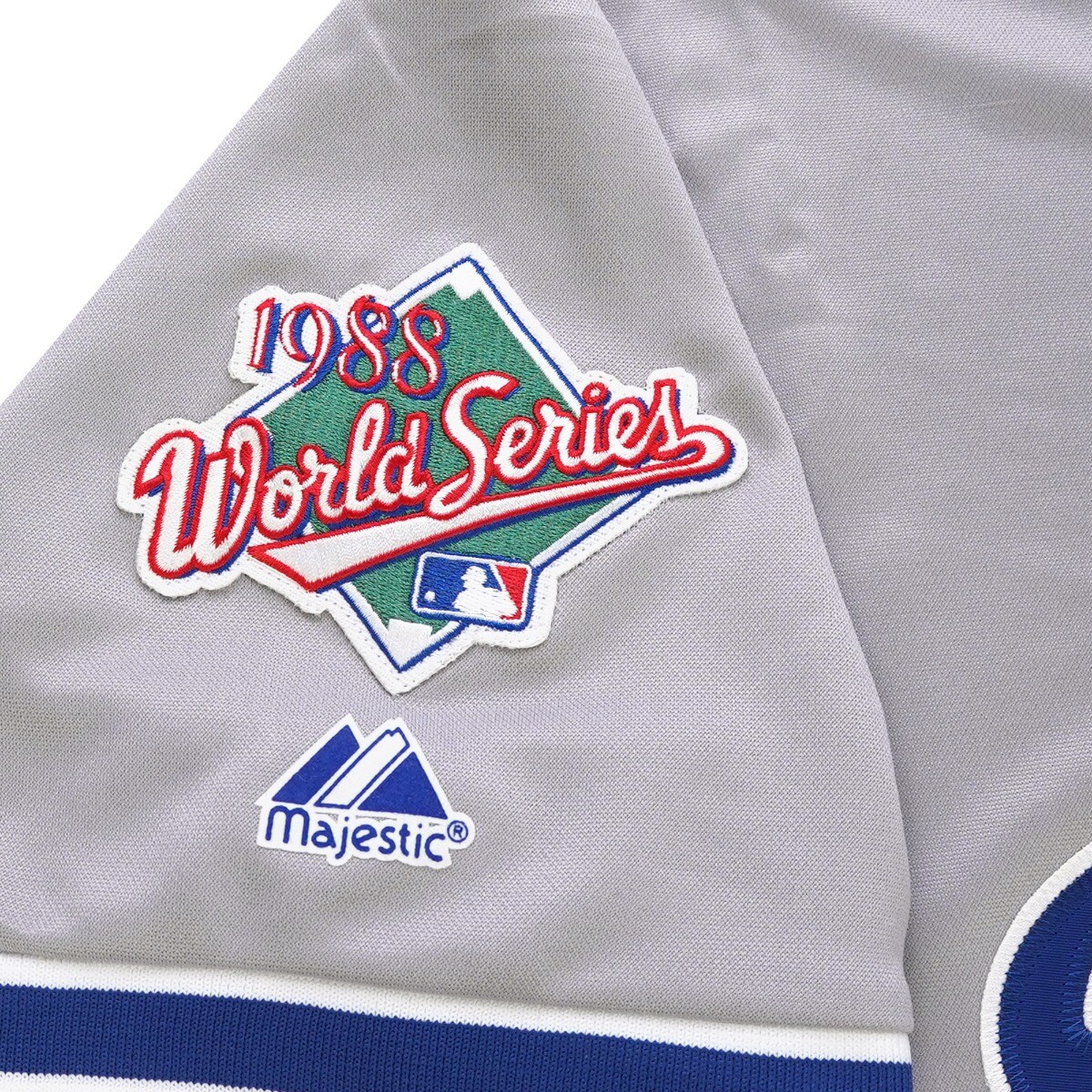 Orel Hershiser Los Angeles Dodgers 1988 World Series Grey Road Jersey Men’s