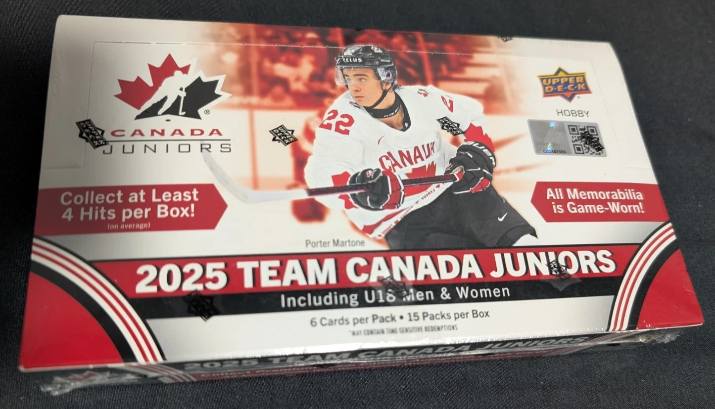 2025 Upper Deck UD Team Canada Juniors Hockey Base you pick Free Ship min 6 card