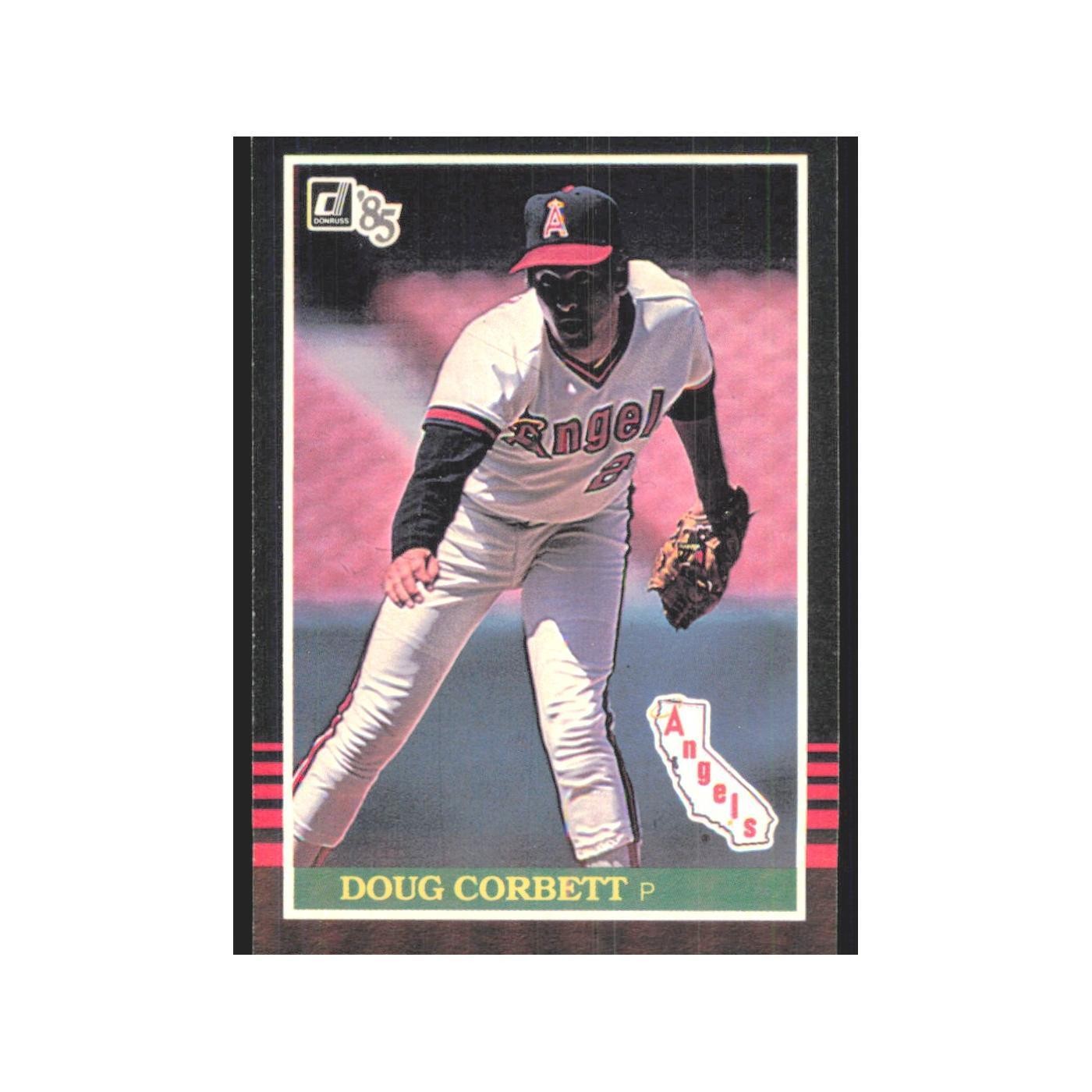 1985 Donruss Doug Corbett Angels #474