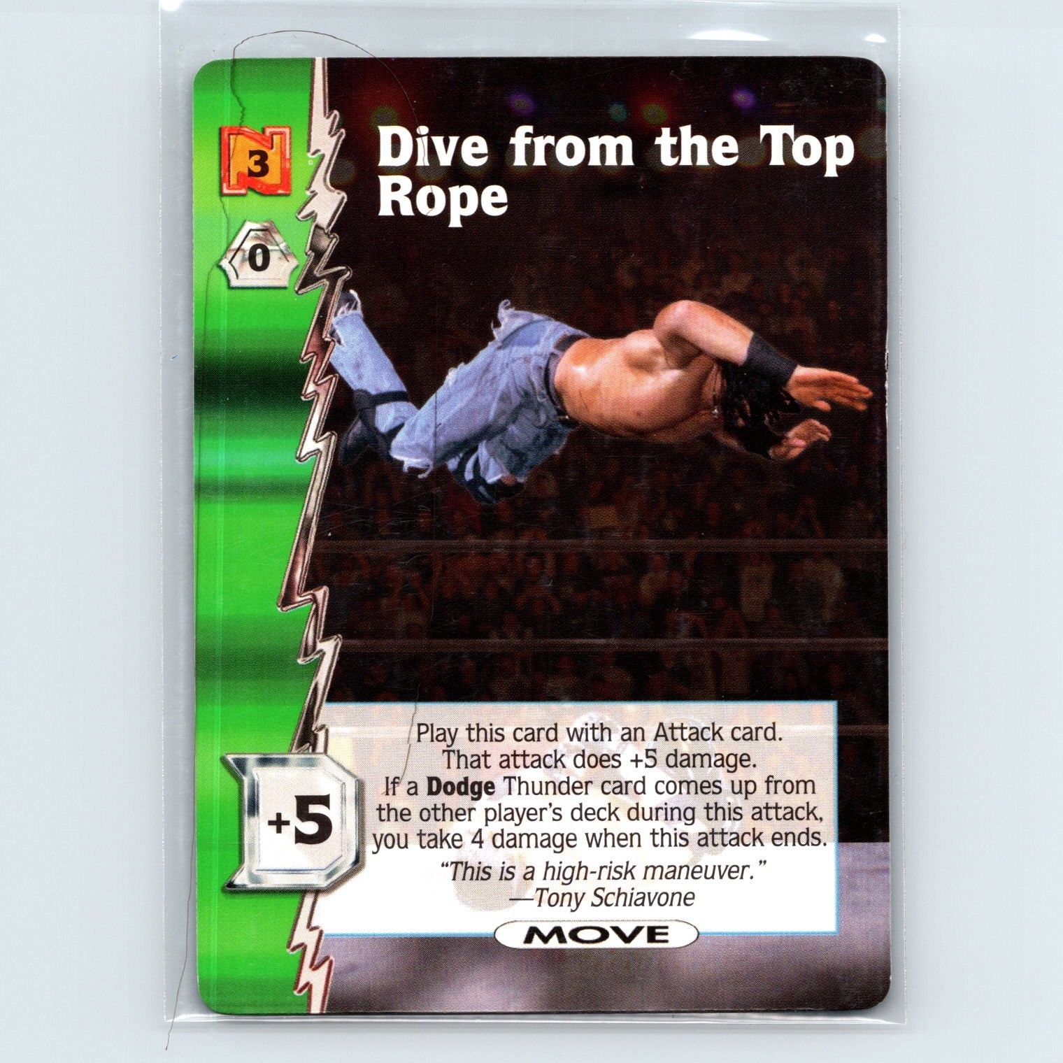 2000 Wizards Of The Coast WCW Nitro Dive From The Top Rope #NNO