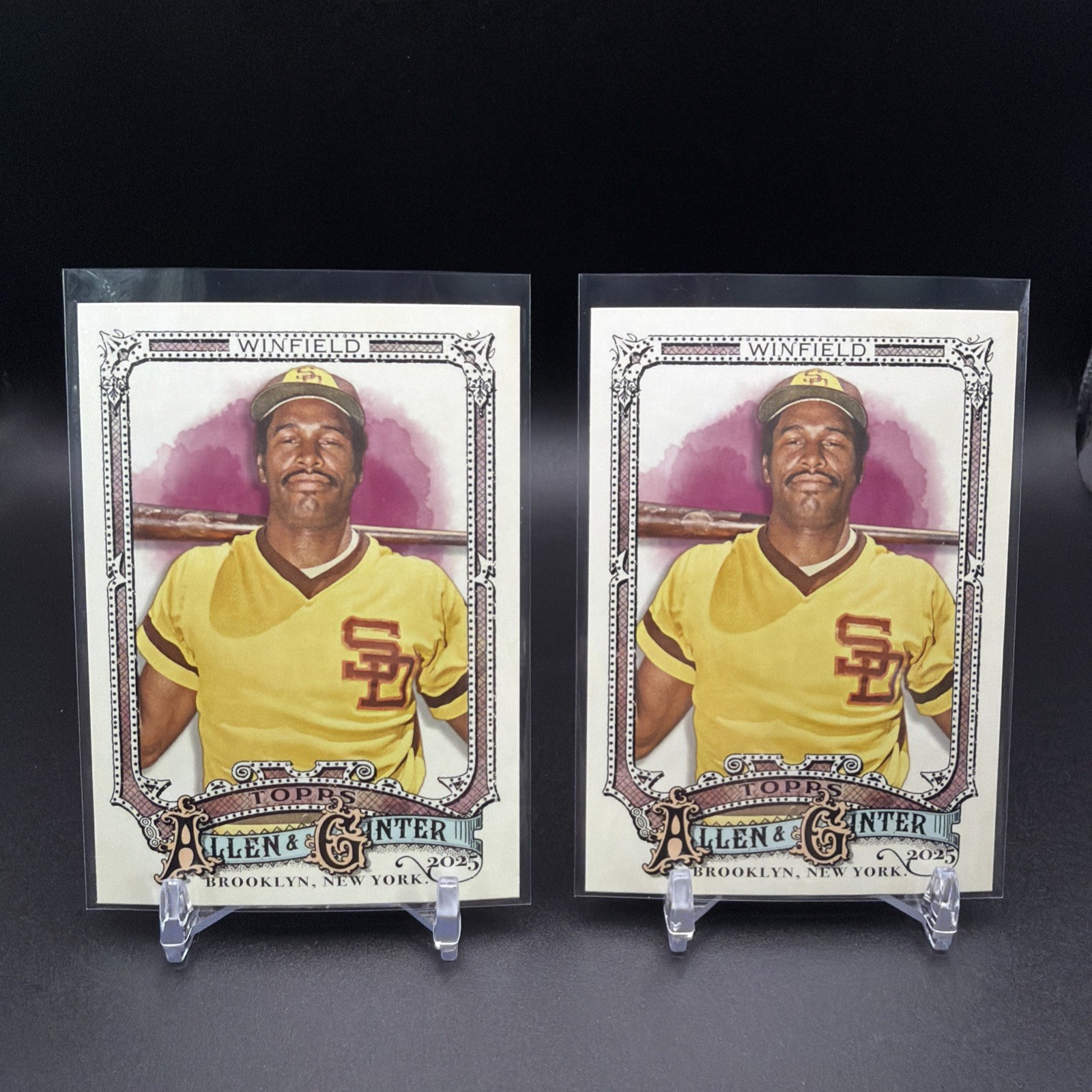 2025 Topps Allen & Ginter Baseball #151 Dave Winfield San Diego Padres (2) Cards