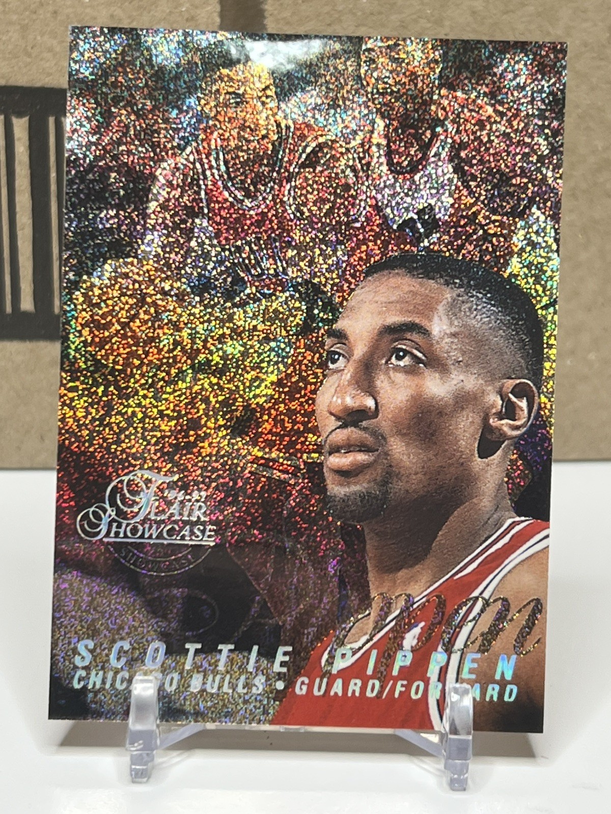 Fleer 1996-97 Flair Showcase Scottie Pippen Row 0 #27 Bulls