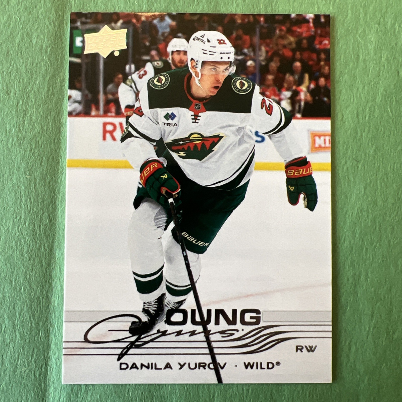 2025-26 Upper Deck Young Guns #452 Danila Yurov – Minnesota Wild